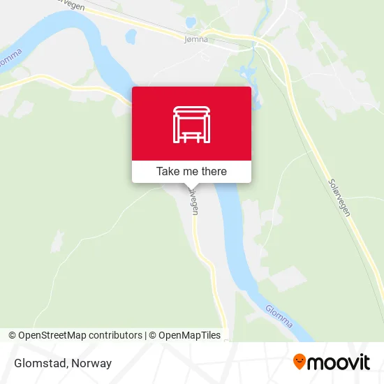 Glomstad map