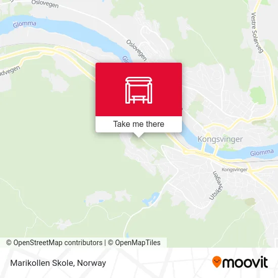 Marikollen Skole map