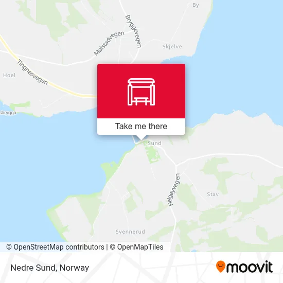 Nedre Sund map