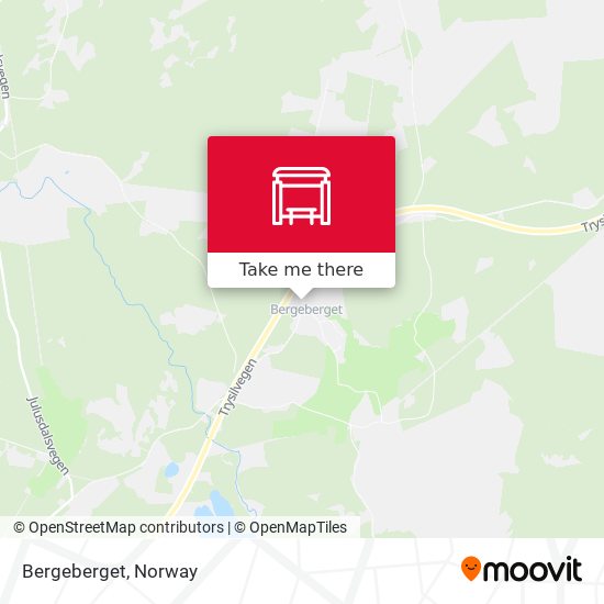 Bergeberget map