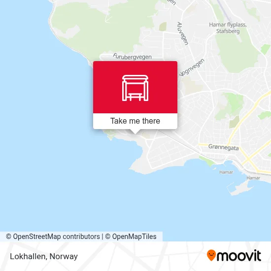 Lokhallen map