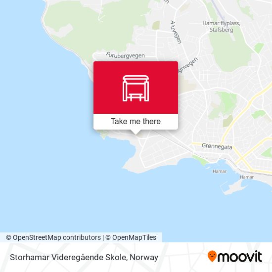 Storhamar Videregående Skole map