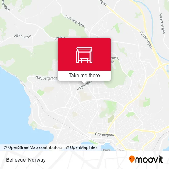 Bellevue map