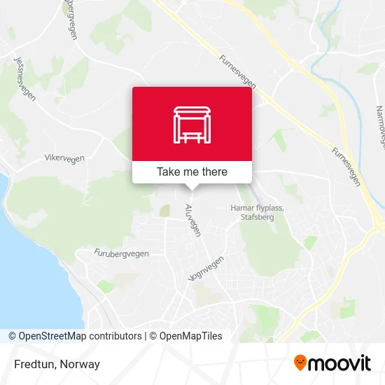 Fredtun map