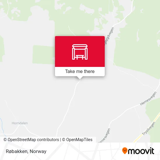 Røbakken map