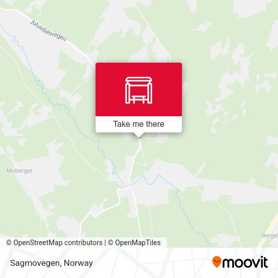 Sagmovegen map