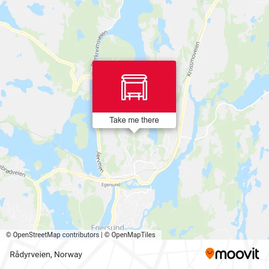 Rådyrveien map