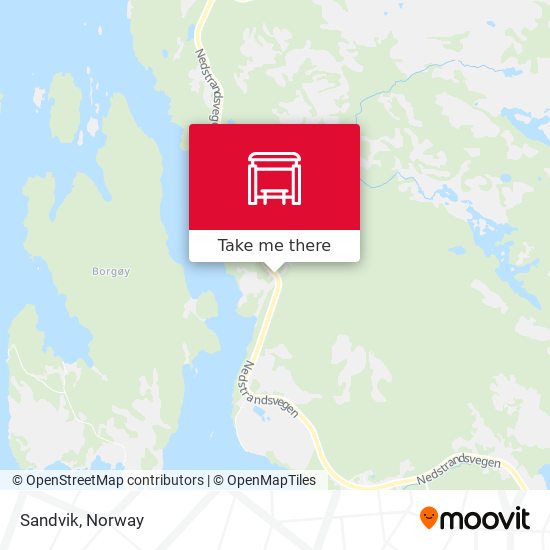 Sandvik map