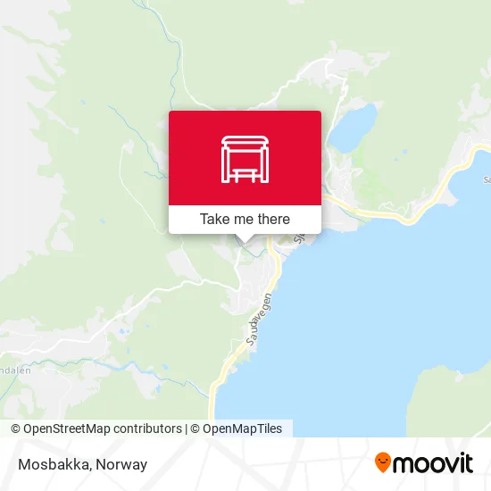 Mosbakka map