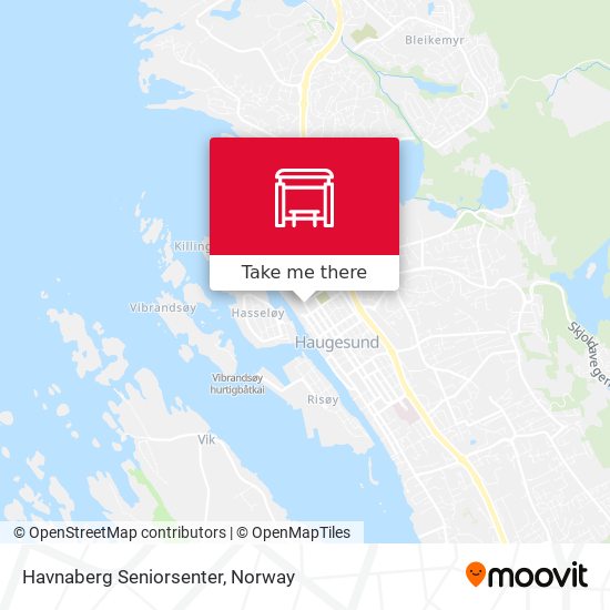 Havnaberg Seniorsenter map