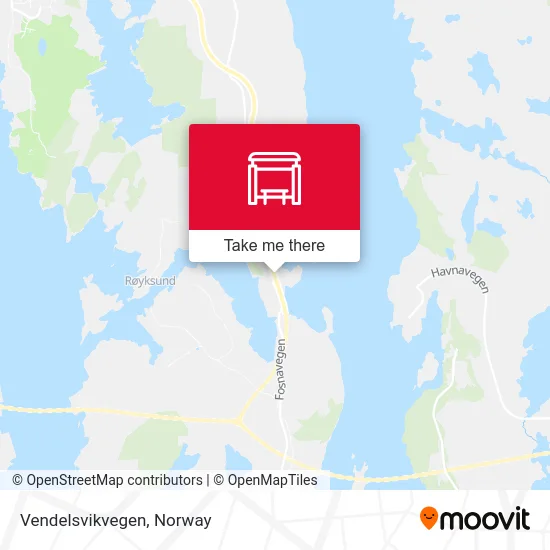 Vendelsvikvegen map
