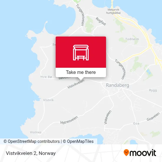 Vistvikveien 2 map