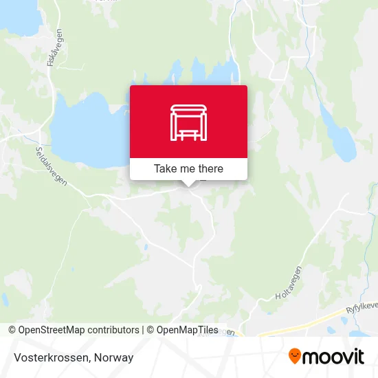 Vosterkrossen map