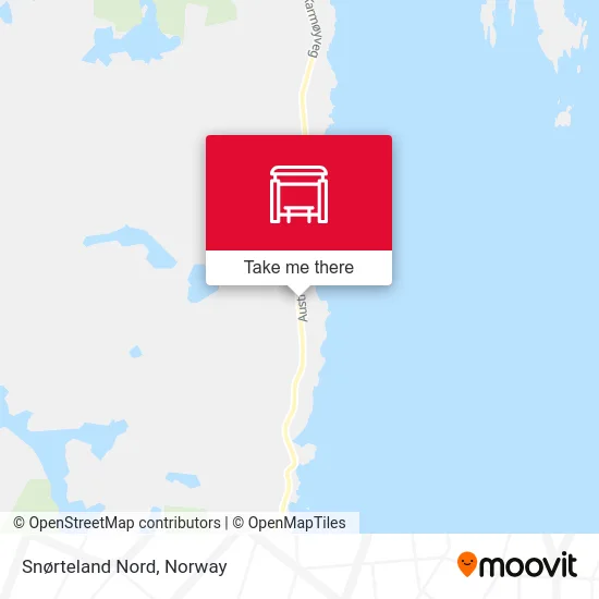 Snørteland Nord map