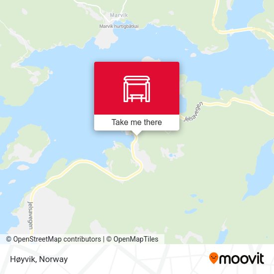 Høyvik map