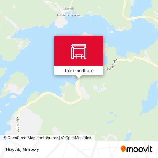 Høyvik map