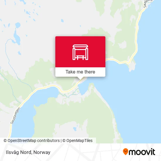 Ilsvåg Nord map