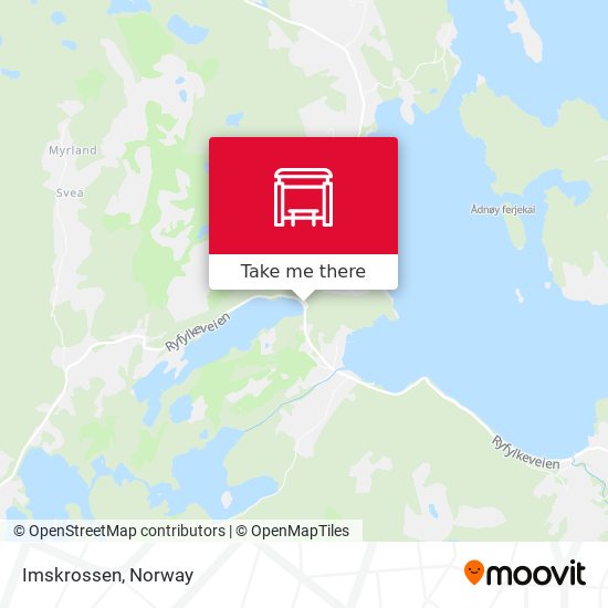 Imskrossen map