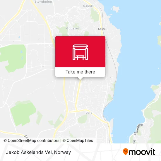 Jakob Askelands Vei map