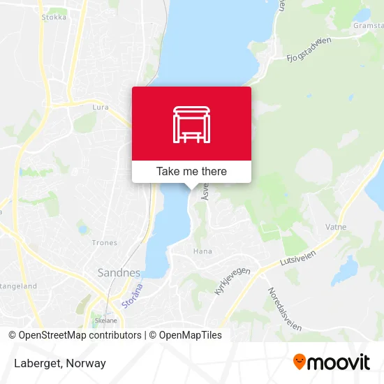 Laberget map