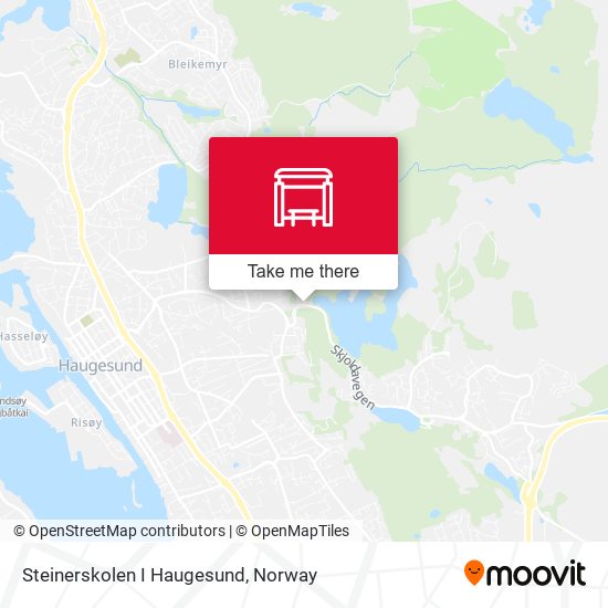Steinerskolen I Haugesund map