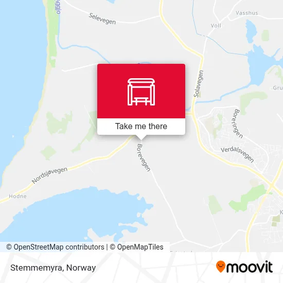 Stemmemyra map