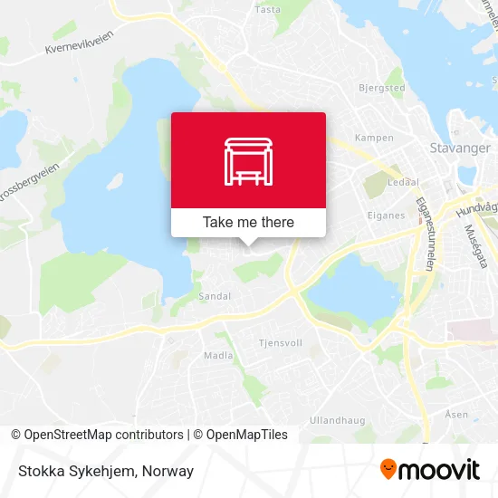 Stokka Sykehjem map