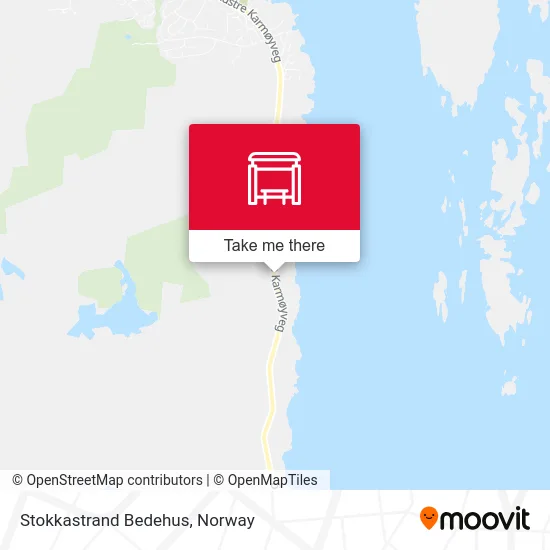 Stokkastrand Bedehus map