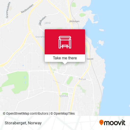 Storaberget map