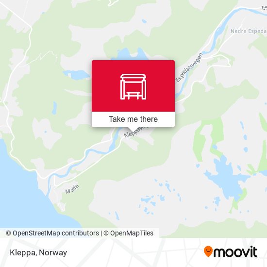 Kleppa map