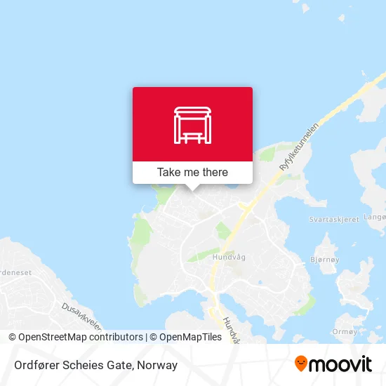 Ordfører Scheies Gate map