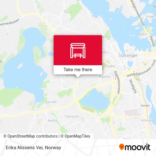 Erika Nissens Vei map