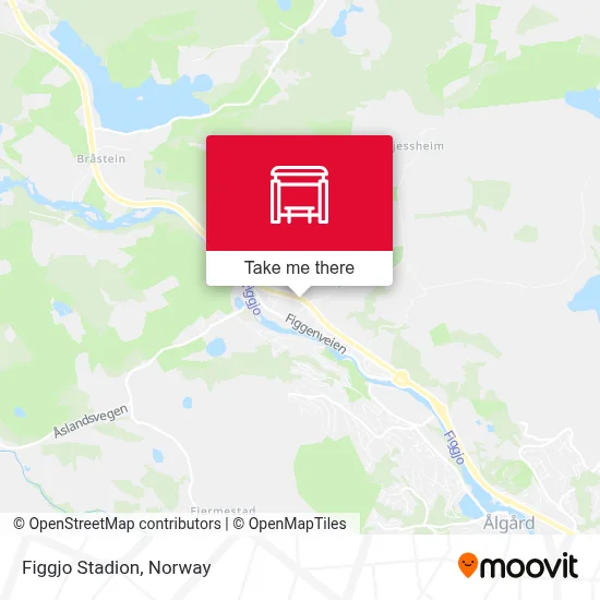 Figgjo Stadion map