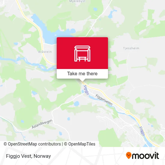 Figgjo Vest map