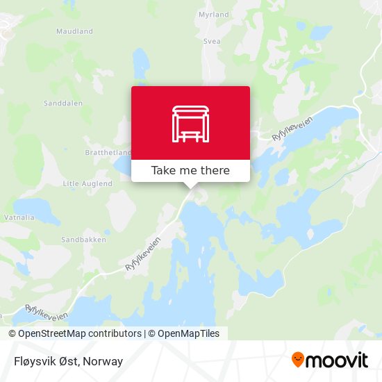 Fløysvik Øst map