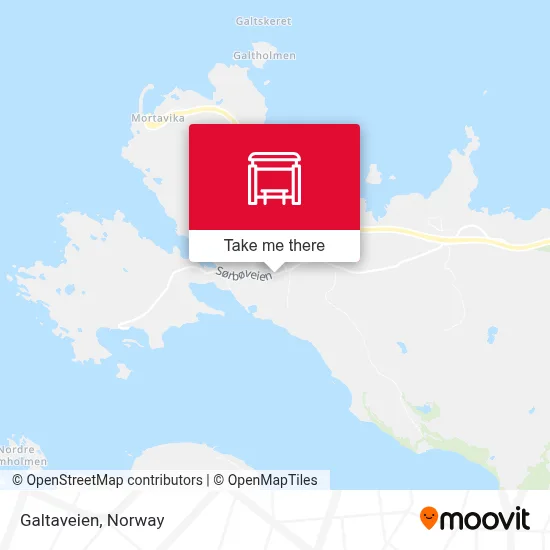 Galtaveien map