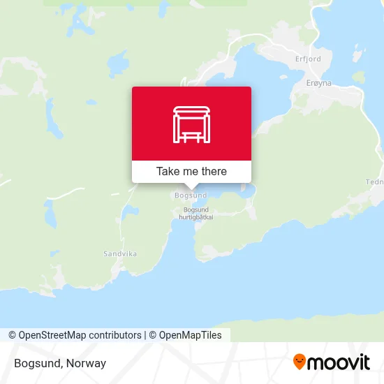 Bogsund map