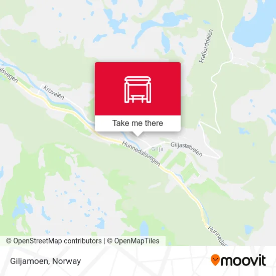 Giljamoen map