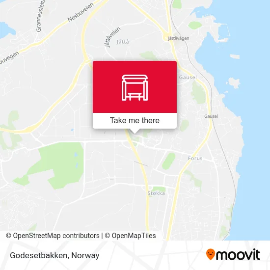 Godesetbakken map