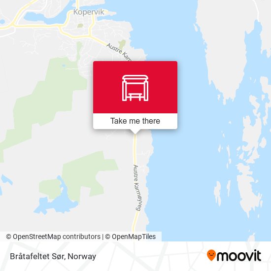 Bråtafeltet Sør map