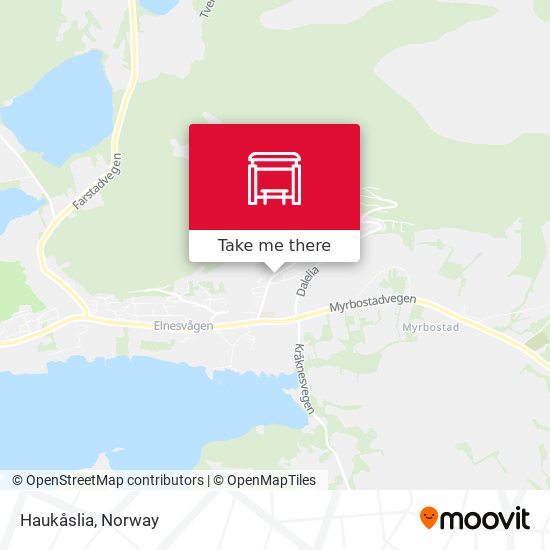 Haukåslia map