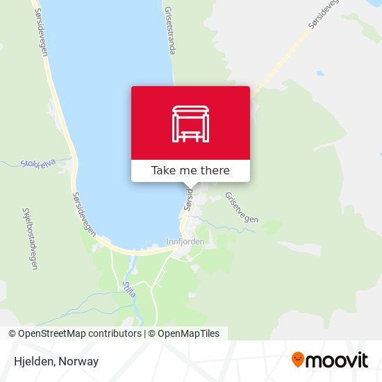 Hjelden map