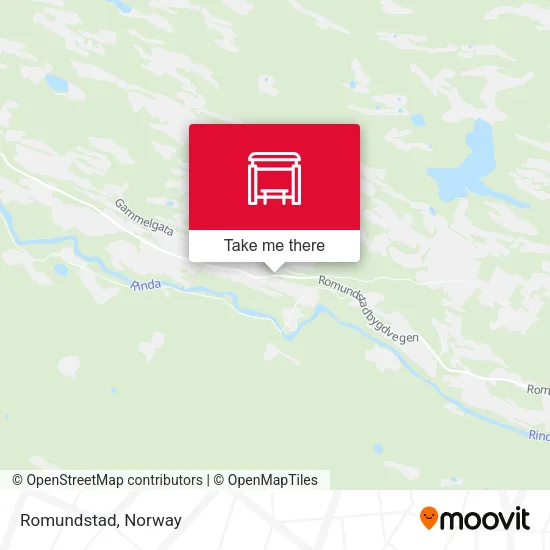 Romundstad map