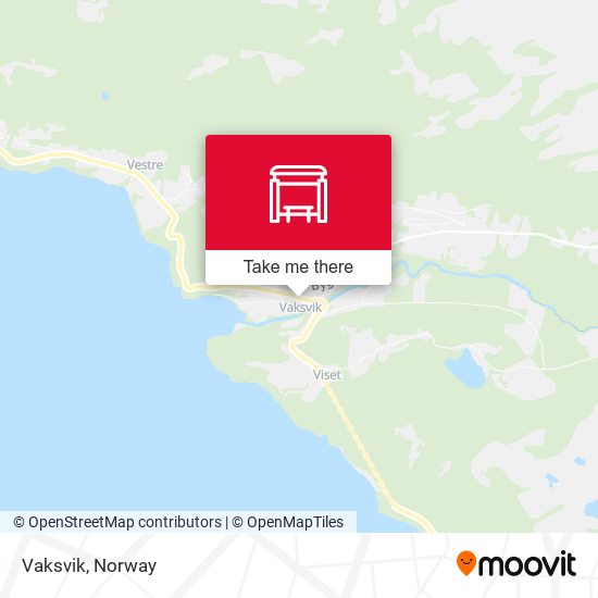 Vaksvik map