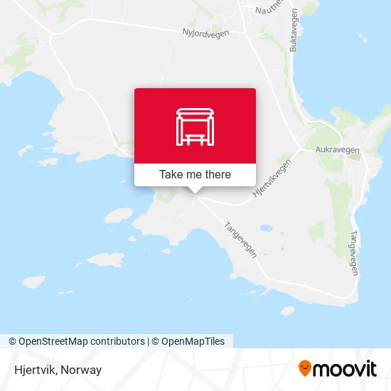 Hjertvik map