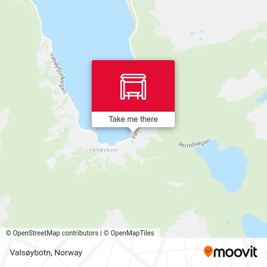 Valsøybotn map