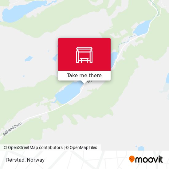 Rørstad map