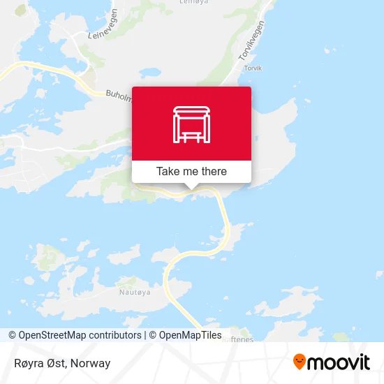 Røyra Øst map