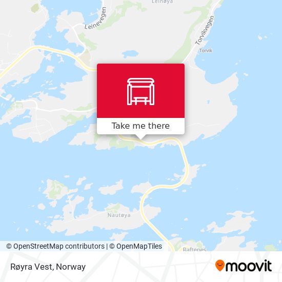 Røyra Vest map