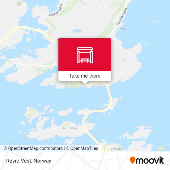 Røyra Vest map